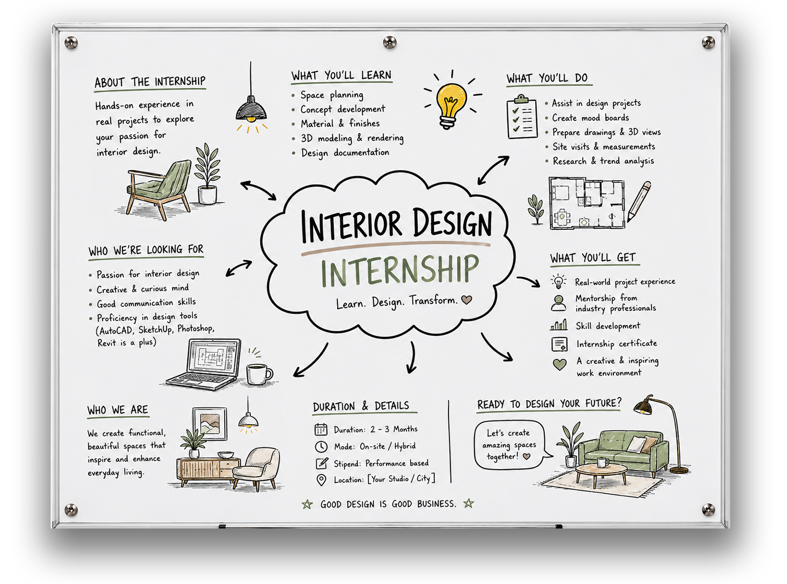 Interior Design Internship